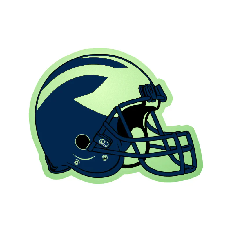 Michigan Wolverines - Image 7 - Glow in the Dark Vinyl Decal - Custom Size