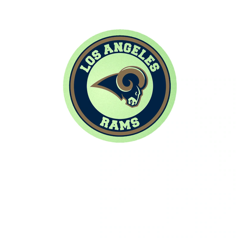 Los Angeles Rams - Image 15 - Glow in the Dark Vinyl Sticker - Custom Size