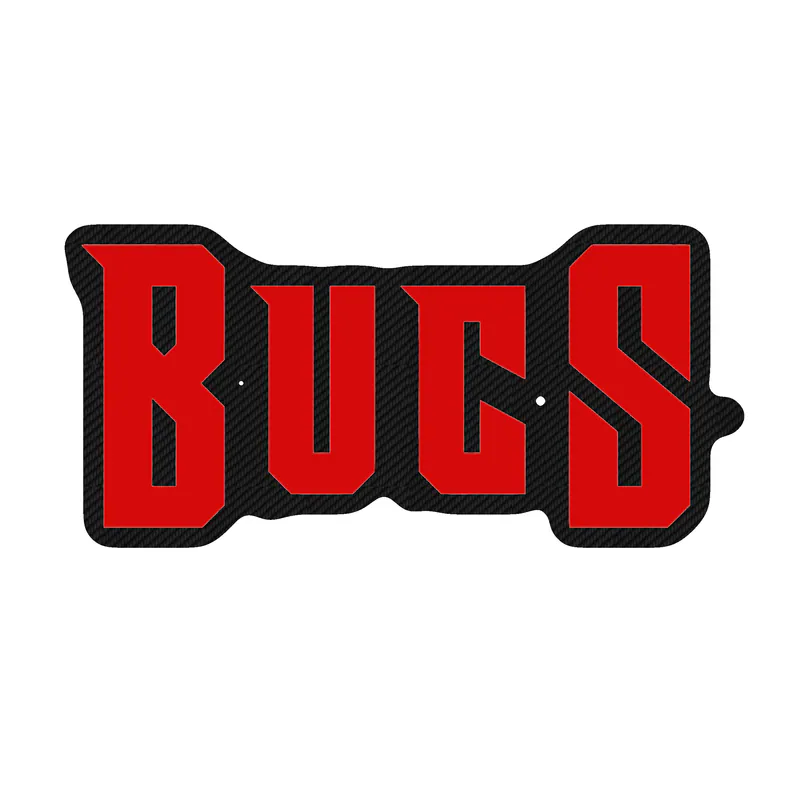 Tampa Bay Buccaneers - This Girl - Carbon Fiber Vinyl Sticker - Custom Size