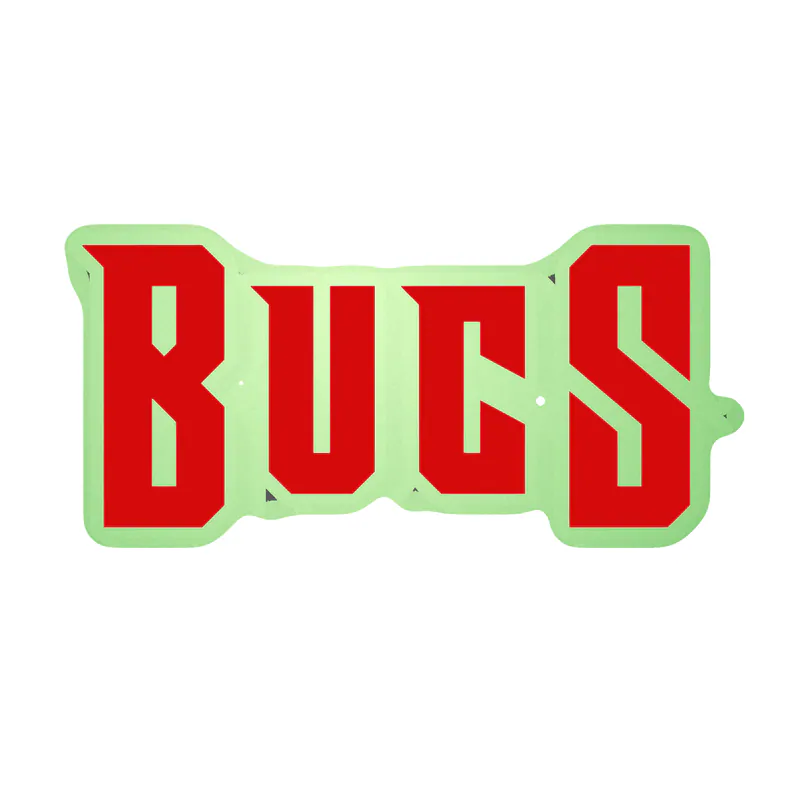 Tampa Bay Buccaneers - This Girl - Glow in the Dark Vinyl Sticker - Custom Size