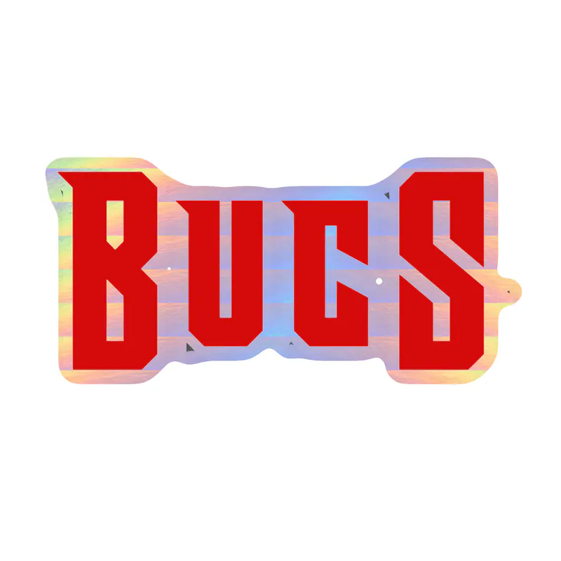 Tampa Bay Buccaneers - This Girl - Holographic Vinyl Sticker - Custom Size
