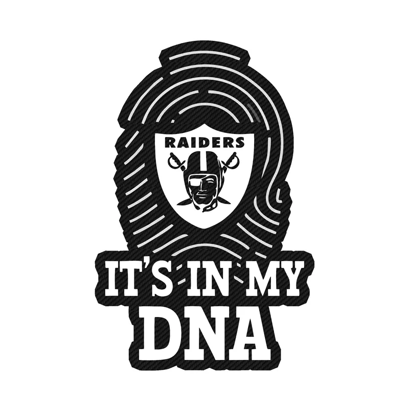 Las Vegas Raiders - Image 11 - Carbon Fiber Vinyl Sticker - Custom Size