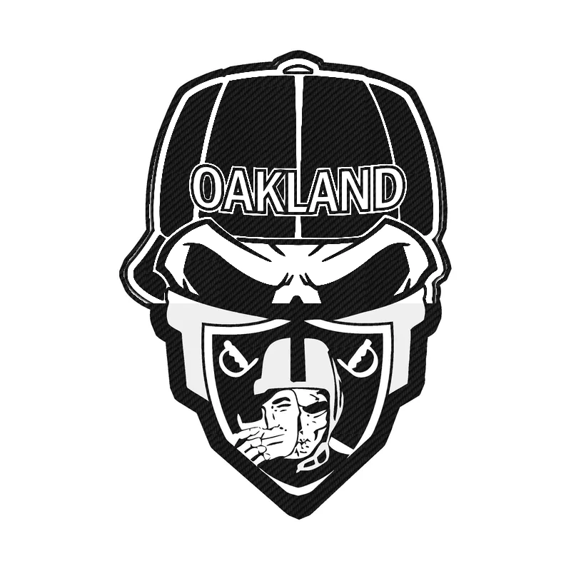 Las Vegas Raiders - Image 8 - Carbon Fiber Vinyl Sticker - Custom Size