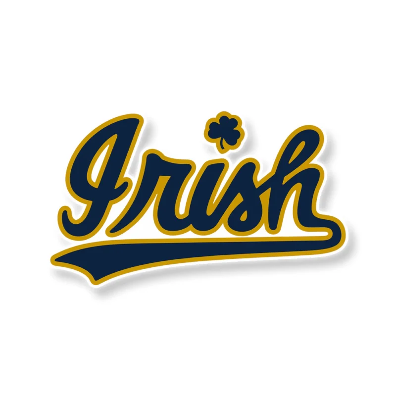 Notre Dame - Irish - Iron On DTF Transfer - Custom Size