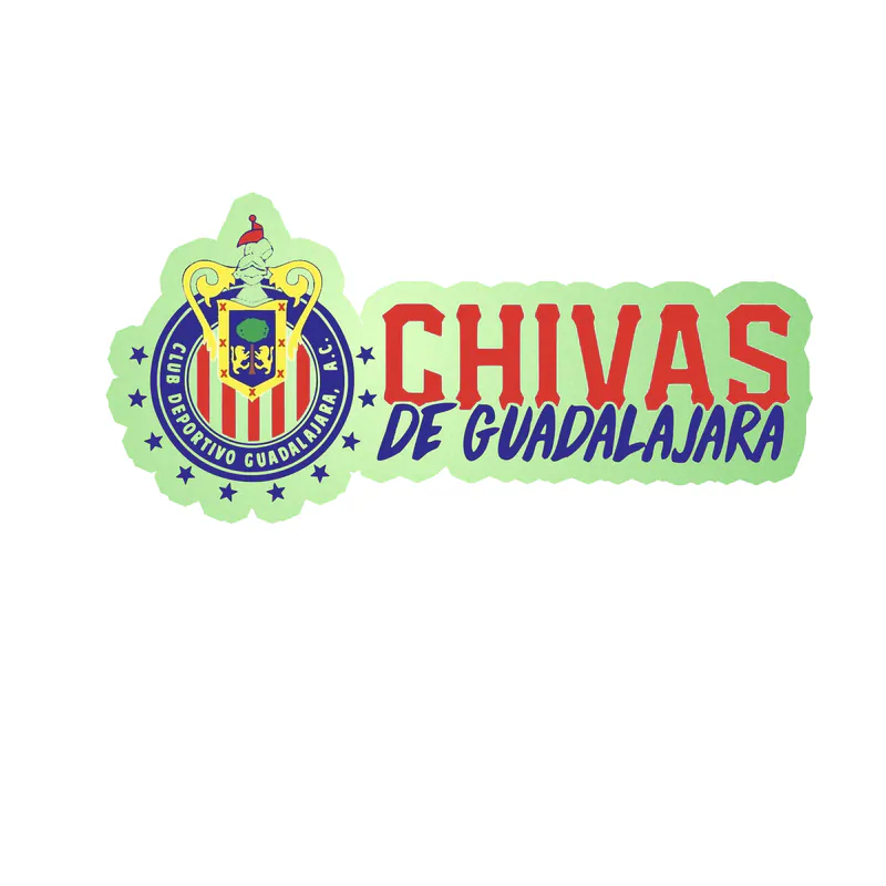 Chivas de Guadalajara Glow in the Dark Vinyl sticker - Custom Size