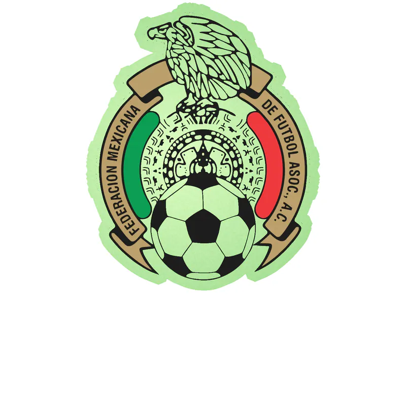 Mexico National Team Glow in the Dark Vinyl Sticker - Custom Size