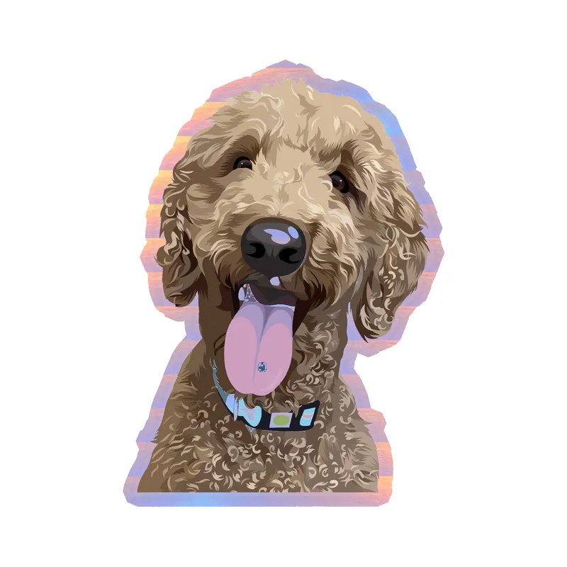Custom for Jon - Holographic Vinyl Decal