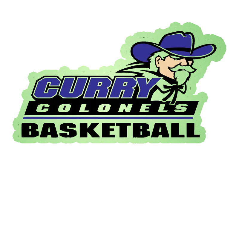 Curry Colonels Basketball Glow in the Dark Vinyl Decal - Custom Size