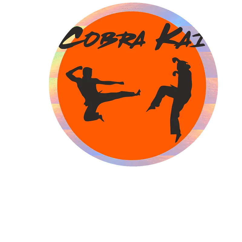Cobra Kai Holographic Vinyl Decal - Custom Size