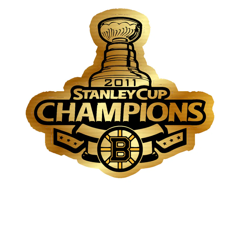 Custom for Mike- Stanley Cup - Gold Chrome Vinyl Decal