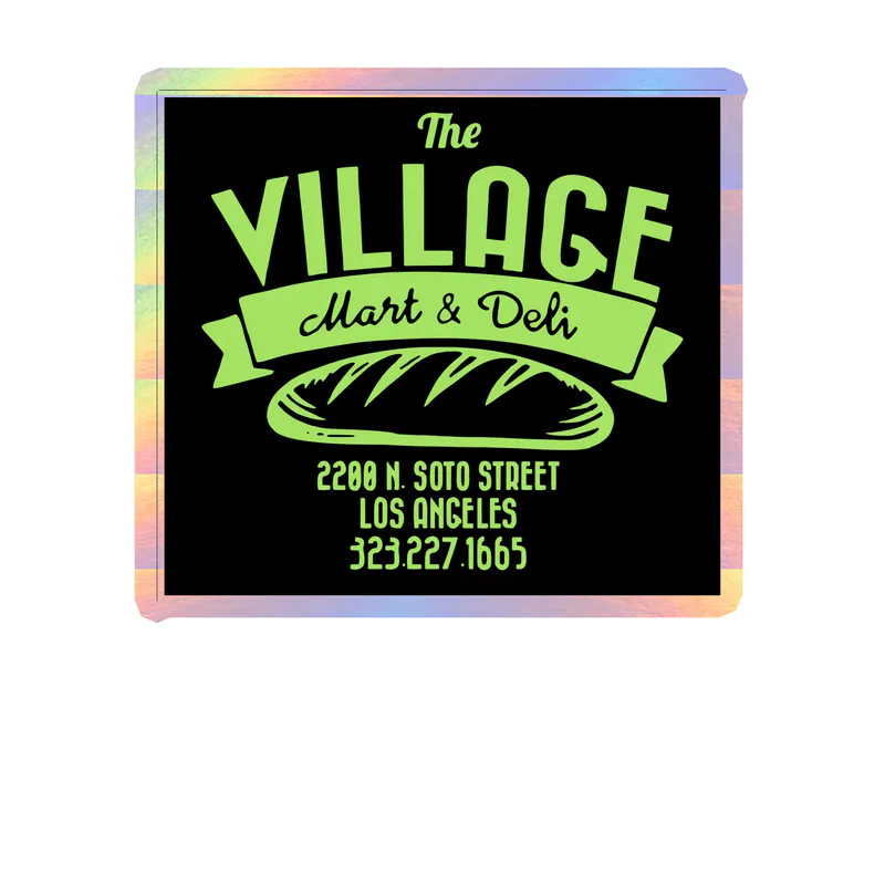 Custom Holographic Vinyl Decal