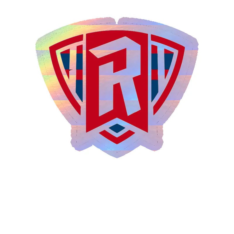 Custom Full Color Decal - Holographic Vinyl Sticker - Custom Size