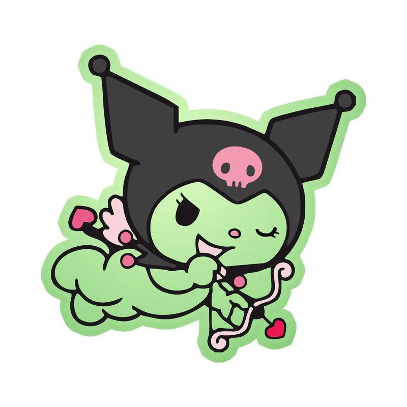 Kuromi Glow in the Dark Vinyl Decal