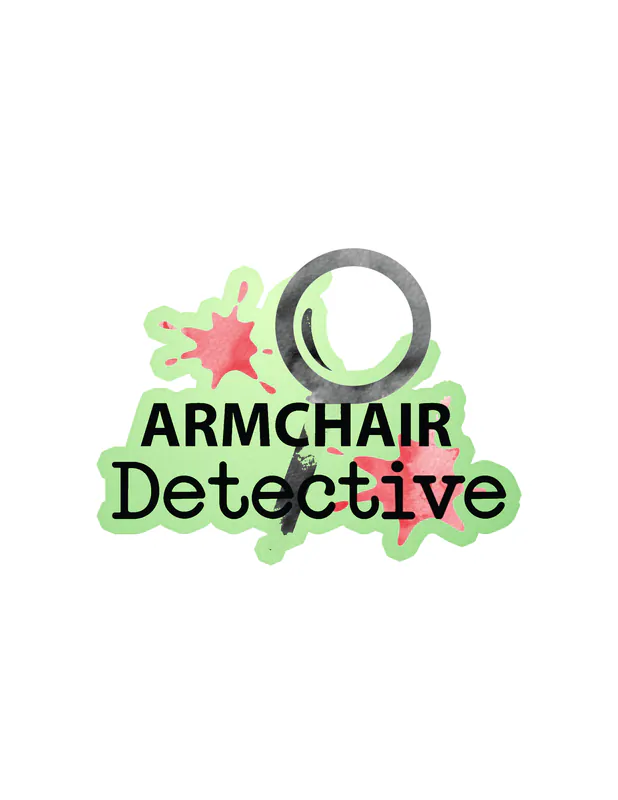 Armchair Detective Glow in the Dark Vinyl Decal