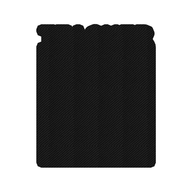 Teacher Nutritional Facts Carbon Fiber Vinyl Decal - Custom Size