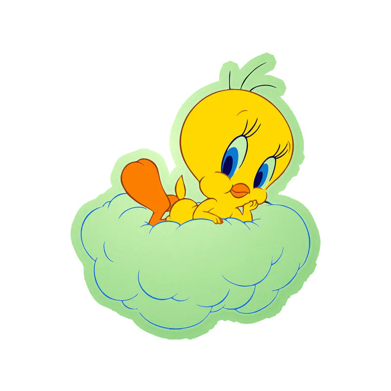 Looney Tunes - Tweety - Glow in the Dark Vinyl Sticker - Custom Size