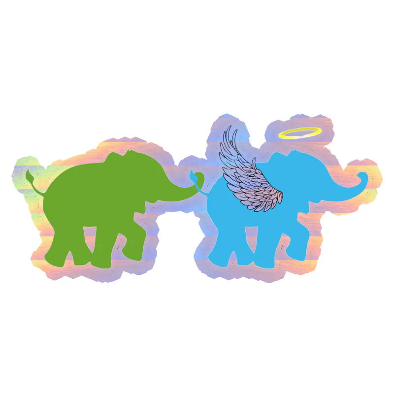 Custom for Emily - Custom-  Holographic Vinyl Decal
