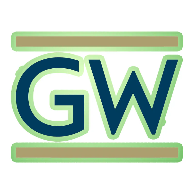 GW - Glow in the Dark Vinyl Sticker - Custom Size