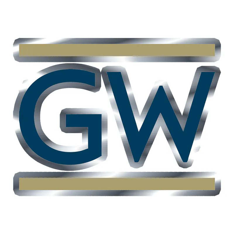 GW - Silver Chrome Vinyl Sticker - Custom Size