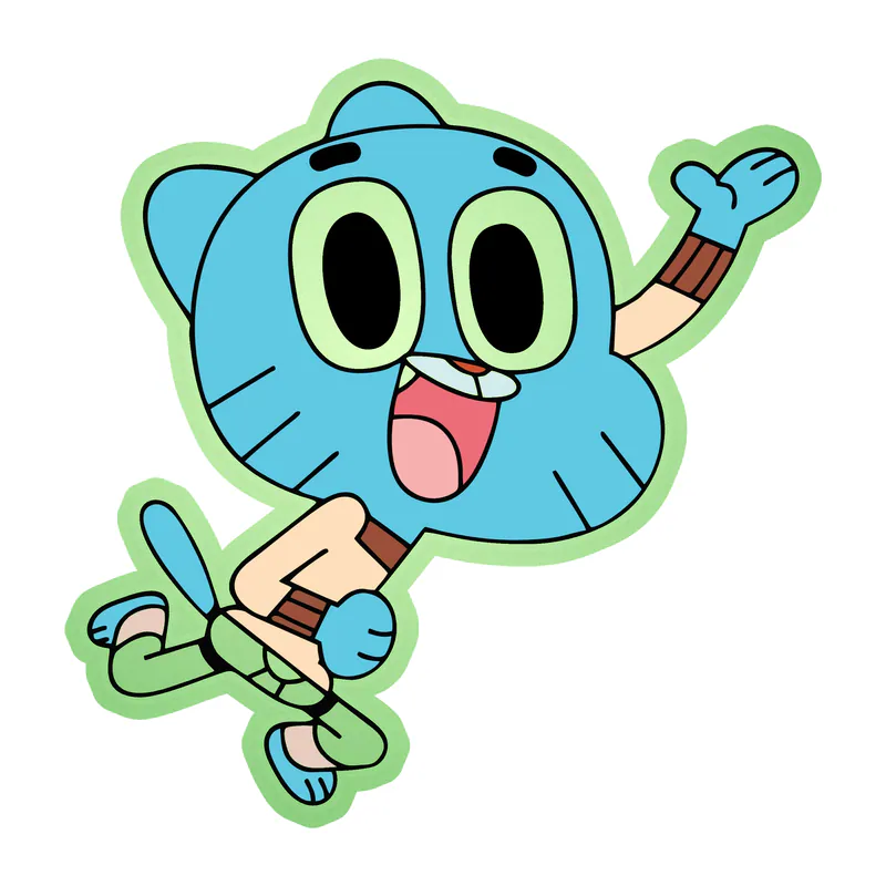 Gumball Glow in the Dark Vinyl Decal - Custom Size