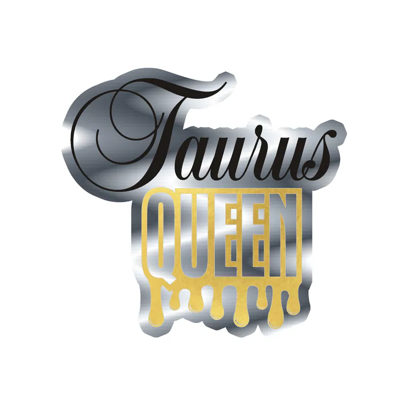 Taurus Queen - Silver Chrome Vinyl Decal - Custom Size