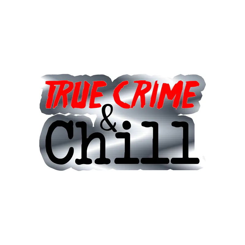 True Crime And Chill Silver Chrome Vinyl Decal