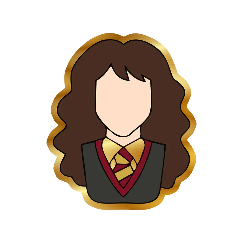 Harry Potter - Gold Chrome Vinyl Decal