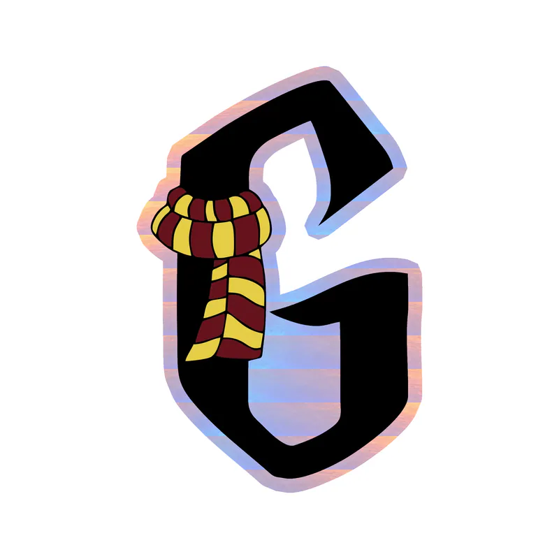 Harry Potter - Holographic Vinyl Decal