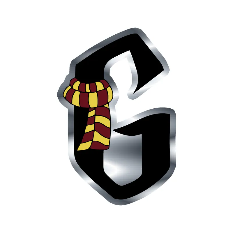 Harry Potter - Silver Chrome Vinyl Decal