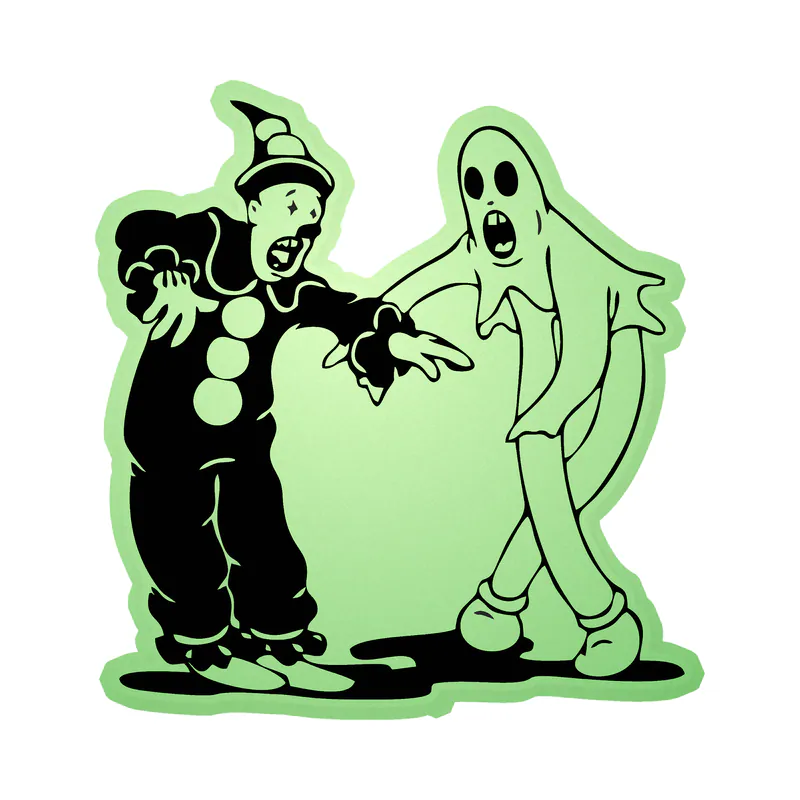 Ghostemane Glow in the Dark Vinyl Decal - Custom Size