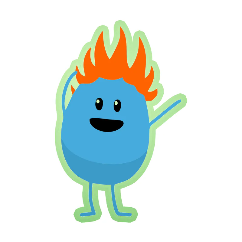 Dumb Ways to Die - Glow in the Dark Vinyl Decal