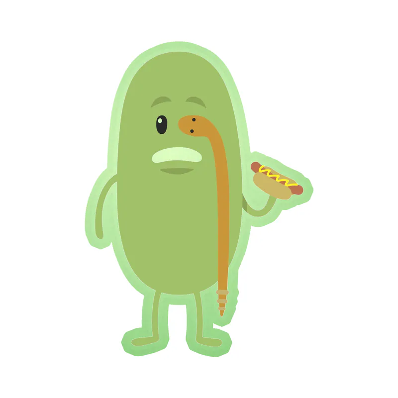 Dumb Ways to Die - Glow in the Dark Vinyl Decal