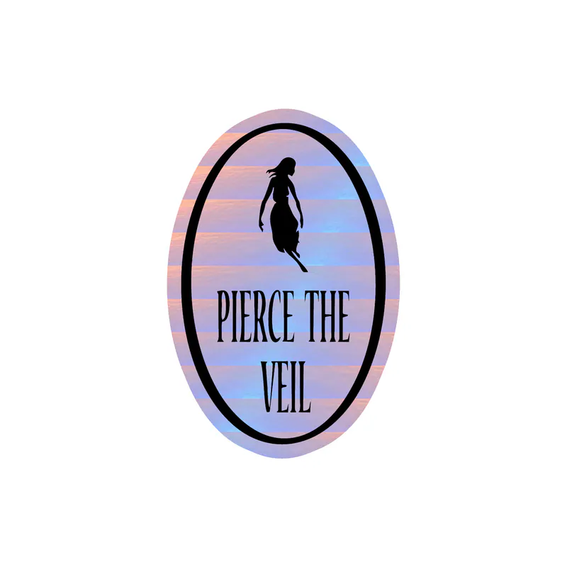 Pierce The Veil - Collide With The Sky - Holographic Vinyl Sticker - Custom Size