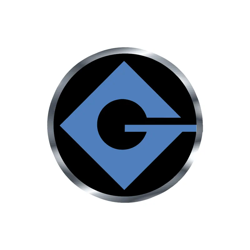 Despicable Me - Gru Logo - Silver Chrome Vinyl Sticker - Custom Size