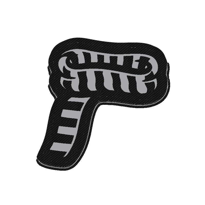 Despicable Me - Gru Scarf - Carbon Fiber Vinyl Sticker - Custom Size