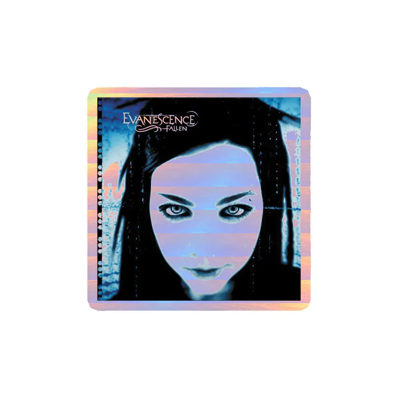 Evanescence - Fallen Album Cover - Holographic Vinyl Sticker - Custom Size
