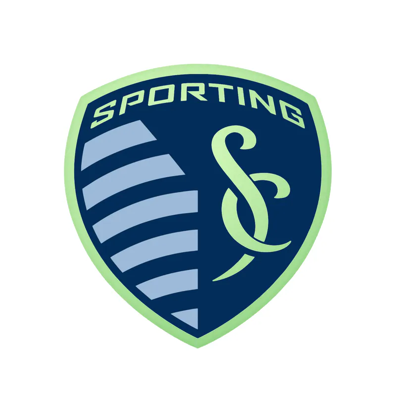 Sporting Kansas City - Logo - Glow in the Dark Vinyl Sticker - Custom Size