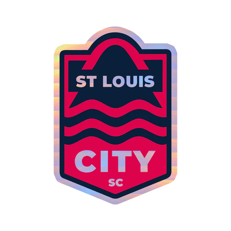 St. Louis City SC - Holographic Vinyl Sticker - Custom Size
