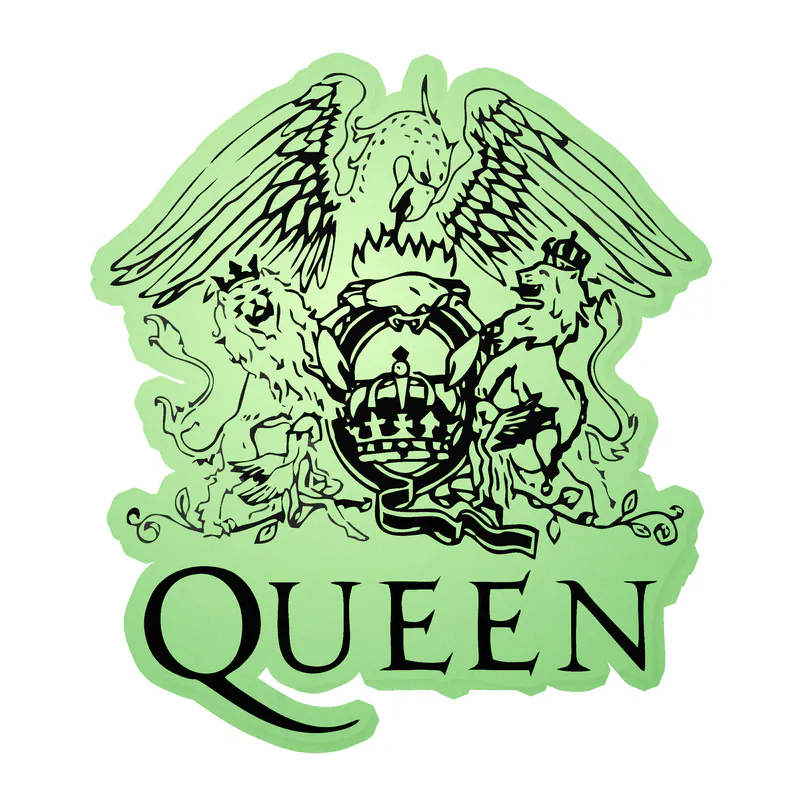 Queen Glow in the Dark Vinyl Decal - Custom Size
