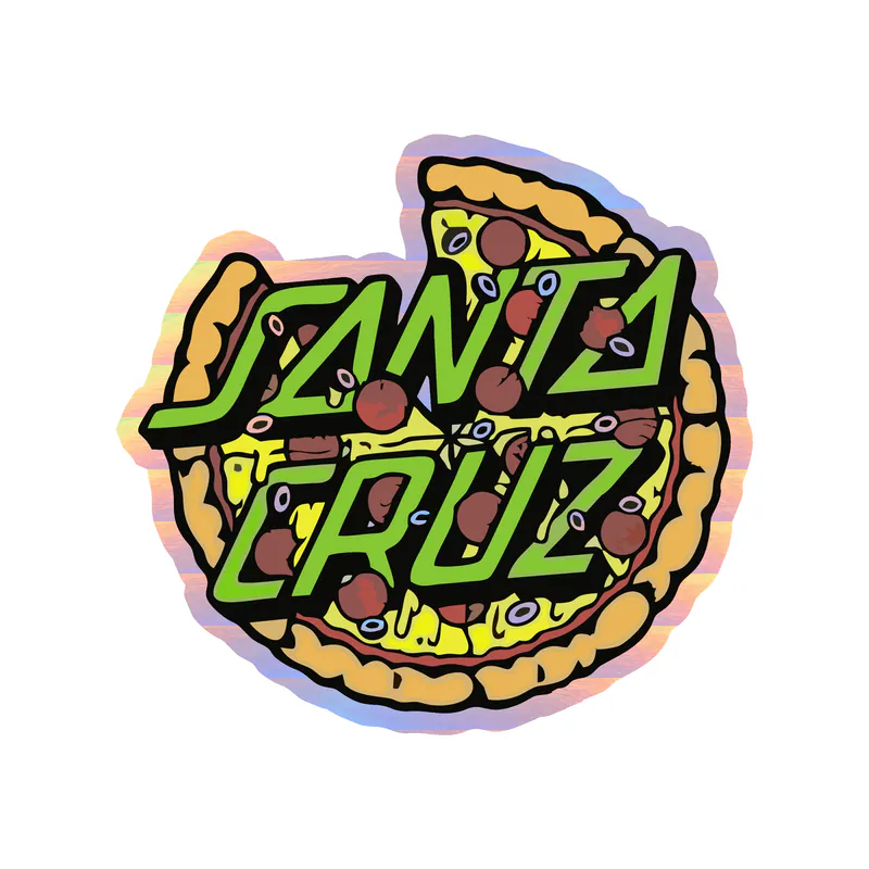 Teenage Mutant Ninja Turtles x Santa Cruz Holographic Vinyl Decal