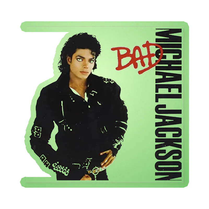 Michael Jackson Glow in the Dark Vinyl Decal - Custom Size