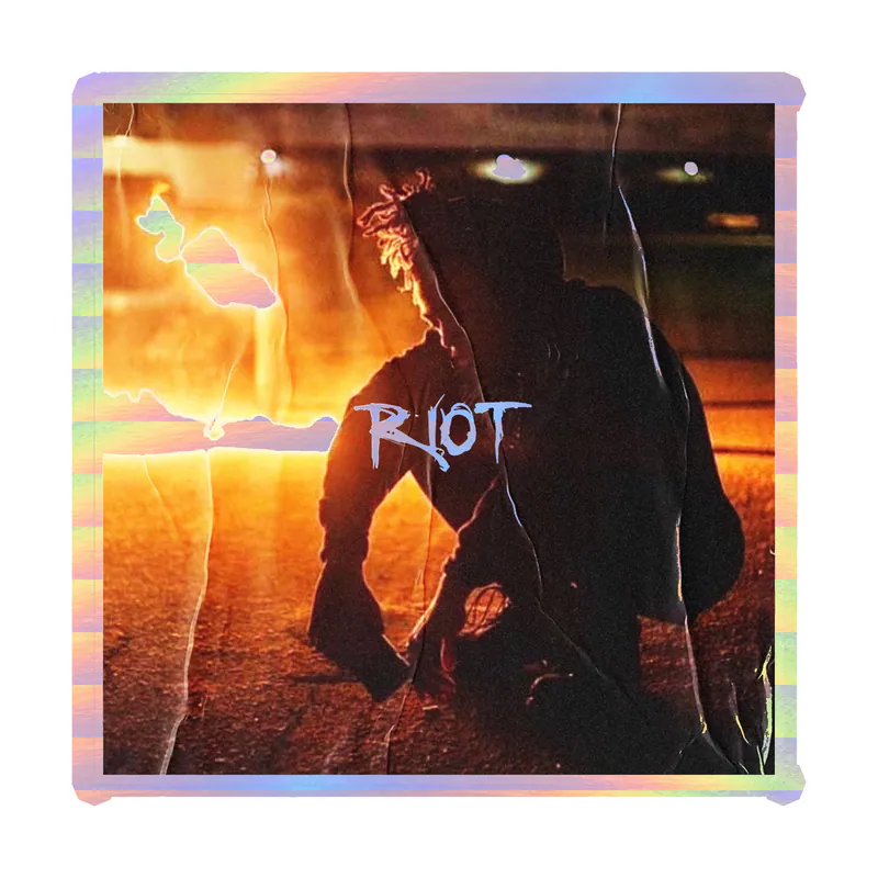 xxxtentacion - Album Cover - Holographic Vinyl Decal - Custom Size