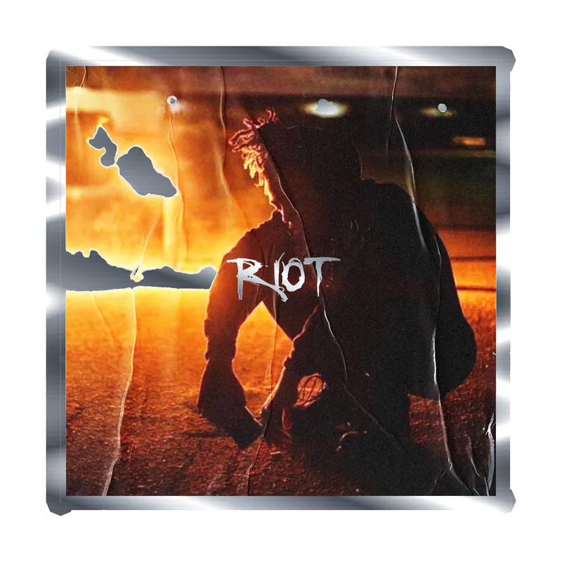 xxxtentacion - Album Cover - Silver Chrome Vinyl Decal - Custom Size