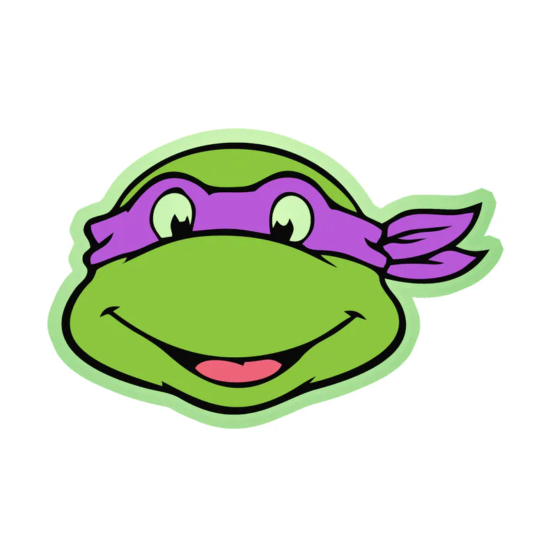 Teenage Mutant Ninja Turtles Glow in the Dark Vinyl Decal