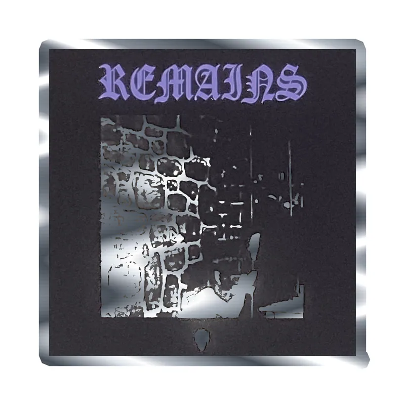 Bones Album Cover Silver Chrome Vinyl Decal - Custom Size