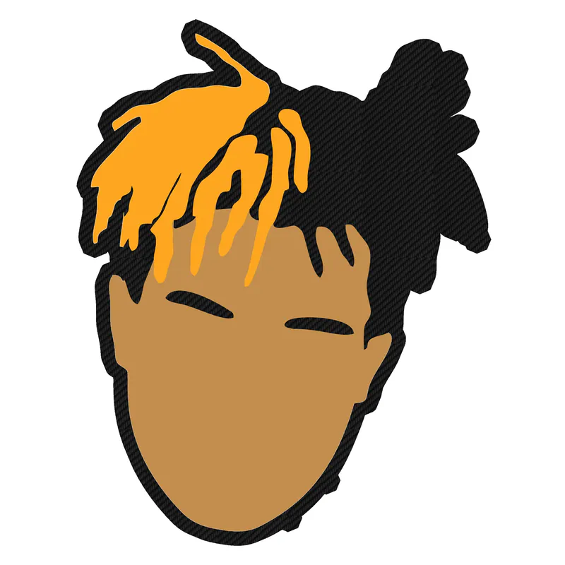 xxxtentacion Carbon Fiber Vinyl Decal - Custom Size