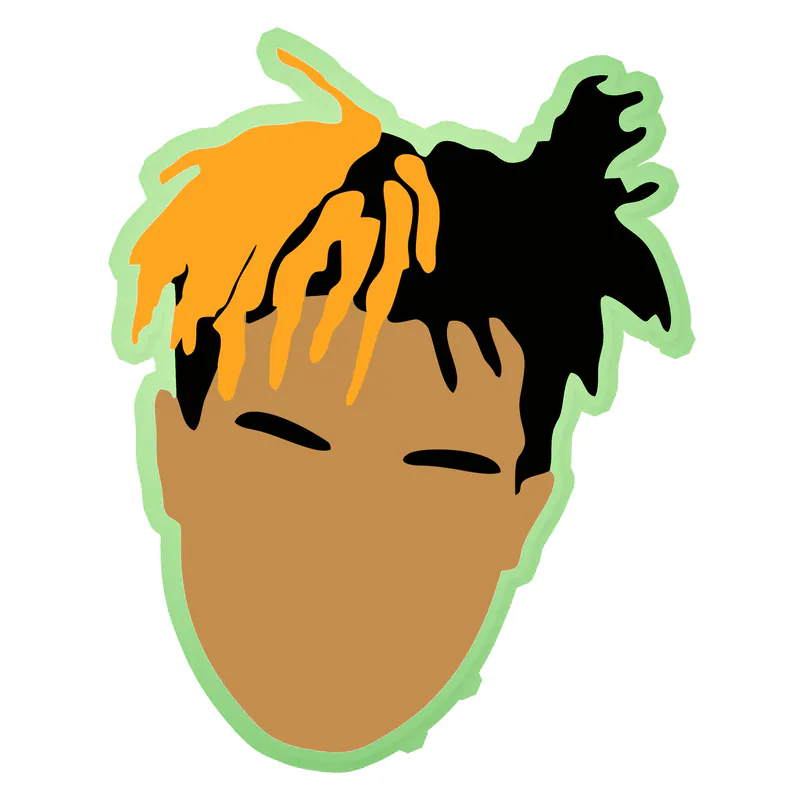 xxxtentacion Glow in the Dark Vinyl Decal - Custom Size