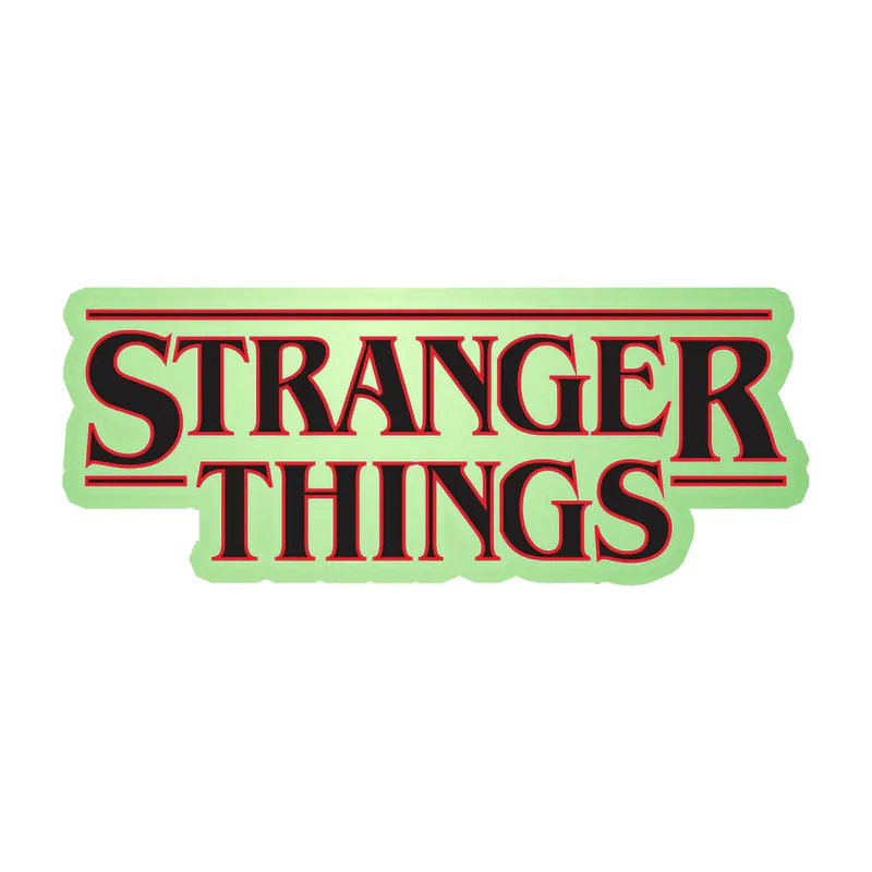 Stranger Things Glow in the Dark Vinyl Decal