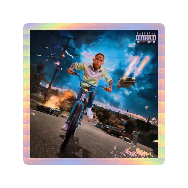 Bad Bunny - YHLQMDLG - Holographic Vinyl Decal