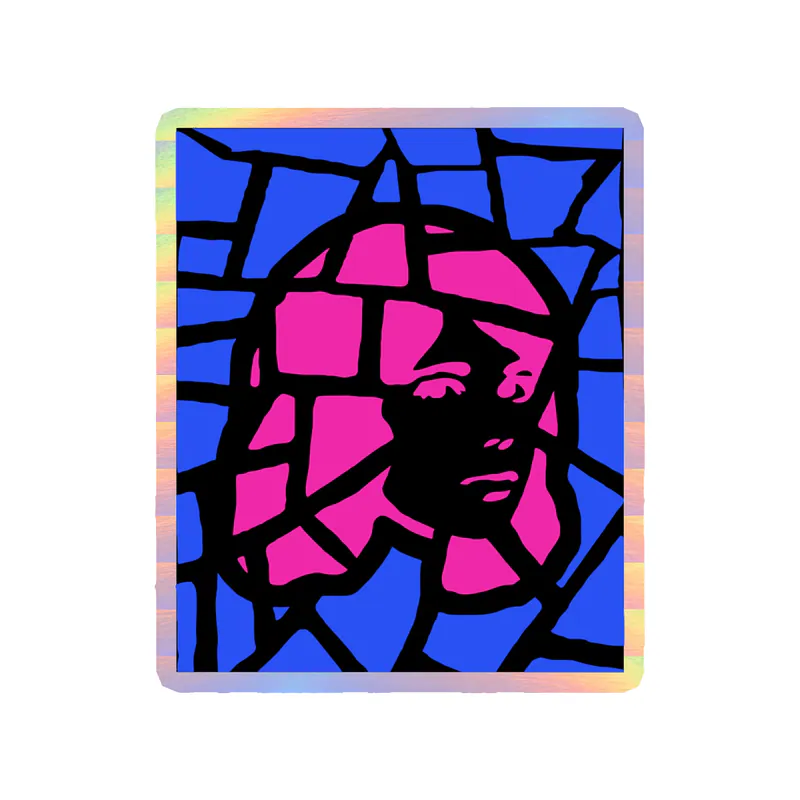 Tv Girl - Mosaic 2 - Holographic Vinyl Sticker - Custom Size